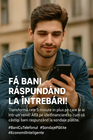 Fă Bani Răspunzând la Întrebări: Sondaje Plătite și Testări de Produse în 2025